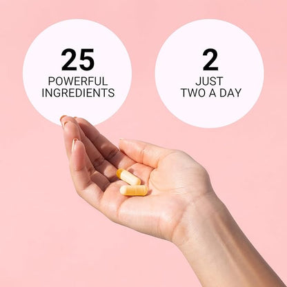 NU Standard TAKE N GO Hair Vitamins for Faster Hair Growth and Loss for Women | Collagen and Biotin Supplement | Scalp Care Treatment | Combat Hair Thinning | DHT Blockers, BioPerine | 30-Day Supply