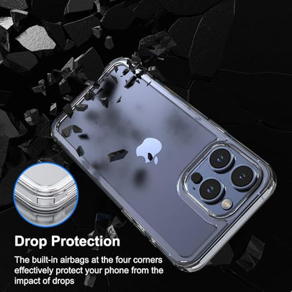 for iPhone 15 Pro Max Clear Bumper Frame No-Back Case, Slim Fit Ultra-Light Anti-Yellowing Transparent Protection Phone Cover Case 6.7" 2023
