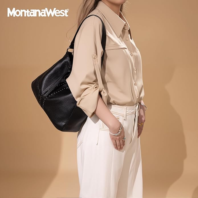 Montana West Hobo Bag for Women Crossbody Purse and Handbags Ladies Chic Shoulder Bags