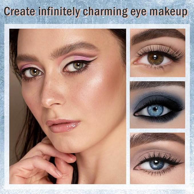 Ten Color Green Pink Brown series Matte eyeshadow Makeup palette,High-Pigment Eye Shadow, Smooth & Blendable,Everyday Velvety Matte Finish Eye Makeup Looks box,Vegan & Cruelty-Free,Built-in Mirror 01