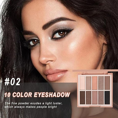 Neutral Nude Eye Shadow Palette,Matte Brown Black Naked Cream Eyeshadow Palette,make up pallets for women Highly Pigmented Natural Eyeshadow for Eyes Long Lasting Naturing-Looking,Blendable,Vegan