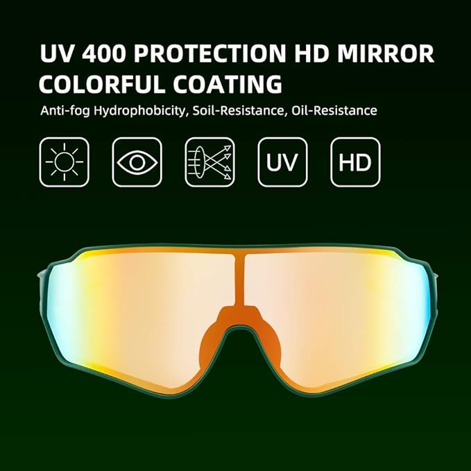 ROCKBROS Polarized Sunglasses UV Protection for Women Men Cycling Sunglasses