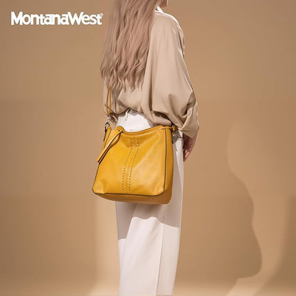 Montana West Hobo Bag for Women Crossbody Purse and Handbags Ladies Chic Shoulder Bags