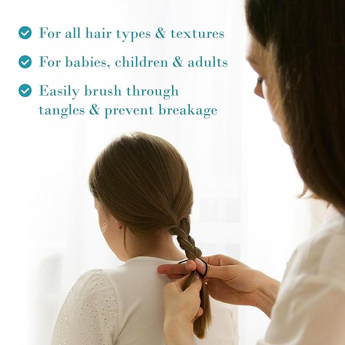 Original Sprout Miracle Detangler Spray, Lightweight Non-Greasy Leave-In Conditioner Spray for All Hair Types, Smooths, Softens & Detangles, Vegan, Cruelty-Free, Safe for Kids & Adults, 12 fl oz