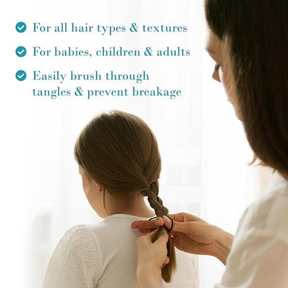 Original Sprout Miracle Detangler Spray, Lightweight Non-Greasy Leave-In Conditioner Spray for All Hair Types, Smooths, Softens & Detangles, Vegan, Cruelty-Free, Safe for Kids & Adults, 12 fl oz
