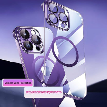 Compatible iPhone 16 Plus Silicone Minimalist Case with Camera Lens Bumper, Frameless, Ultra Thin, Shockproof, Gold