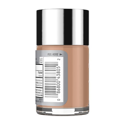 Neutrogena Healthy Skin Liquid Makeup Foundation with Broad Spectrum SPF 20 Sunscreen, Medium Coverage Foundation with Nourishing Pro-Vitamin B5, Chestnut 135, 1 fl. oz