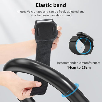 VRIG 360 Rotatable Magnetic Wristband Phone Holde, Armband Cell Phone Holder, Magnetic Phone Holder, Compatible with magsafe iPhone 16 15 14 13 12 Pro Max Plus Mini