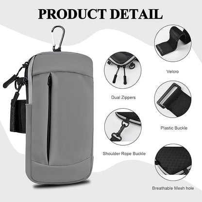 Phone Holder for Running Armband Sports,Cell Phone Purse Small Crossbody Bags for Women Men Kids, iPhone 11 12 13 14 15 Pro Max Xs Xr X 8 7 Plus SE Mini Galaxy Ultra S24 Note Arm Bands Pouch
