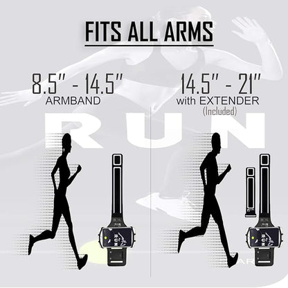 Universal Samsung Armband (Samsung Galaxy S25/S24/S23/S22/S21/S20/S10/A/J/Plus). Running Phone Holder