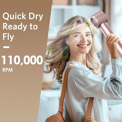 Air Styler Hair Dryer Brush - 6 in 1 Hair Styler Ionic Auto Wrap Hot Air Curler Blow Dryer Brush, 38m/s High Speed Blowout Airflow Hair Dryer Multi Styler Fast Drying Styling for Curly/Straight Hair