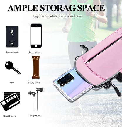 Phone Holder for Running Armband Cell Phone Holder, Small Purses for Women Crossbody Kids,iPhone 15 14 13 12 11 Pro Max Xs Xr X 8 7 Plus SE Mini Galaxy Ultra Plus S24 Note Bags Gym Arm Bands