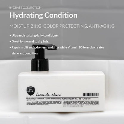 Number 4 Hydrating Hair Conditioner, Moisturizing Deep Conditioner for Dry, Damaged Hair, 8.5 oz
