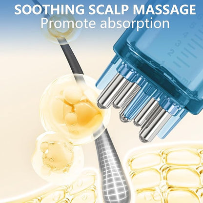 2Pcs Hair Serum Applicator for Scalp, Minoxidil Applicator Tool Exactly Effective Massage