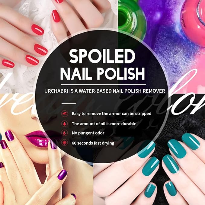 Nail Polish set,Quick-drying Fingernail Nail Polish Kit Easy Peel-off Nail Polish Nail polish & Decoration products Nail polish sets for women