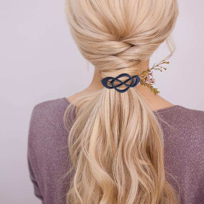 4Pcs Hair Barrettes for Women Flat Hair Clips French Hair Claw Clips for Girls Vintage Hair Clicps for Thick Thin Long Short Hair Stylish Hair Accessories for Women Gifts