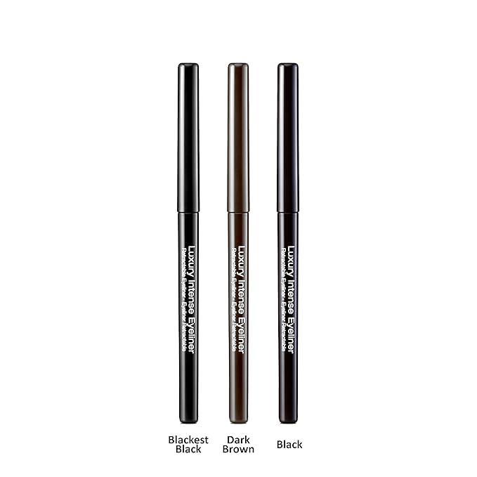 Professional Luxury Intense Eyeliner (3 PACK, Black)