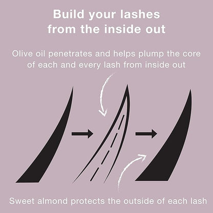 Neutrogena Healthy Volume Lash-Plumping Mascara, Volumizing and Conditioning Mascara with Olive Oil to Build Fuller Lashes, Clump-, Smudge- and Flake-Free, Black 02, 0.21 oz (Pack of 2)