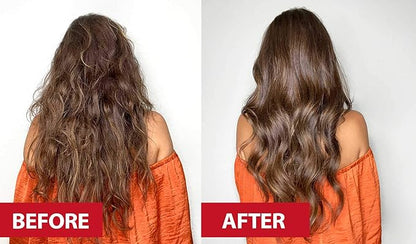 Novex Brazilian Keratin Hair Treatment Recharge Bundle - Reconstructive Keratin for Frizz control & Damage Repair - Smooths and Straightens Hair - Ultra Concentrated Formula for Daily Care - Unisex
