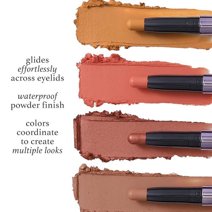 Julep Eyeshadow 101 Cream-to-Powder Waterproof Shadow Stick – Beachy Matte – Long-Lasting, Crease-Proof, Soft Sandy Beige Matte Cream Eyeshadow with Built-in Smudger