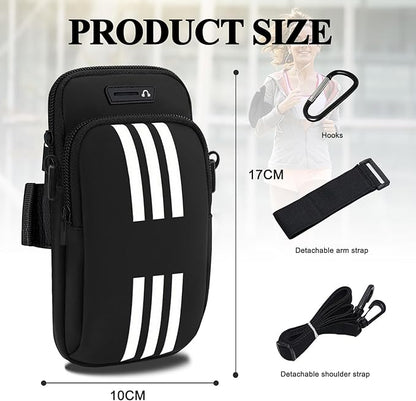 Phone Holder for Running Armband,Cell Phone Purse Small Crossbody Bags for Women Men Kids,iPhone 11 12 13 14 15 Pro Max Xs Xr X 8 7 6 Plus SE Mini Galaxy Ultra S24 Note Pouch,Sports Arm Bands