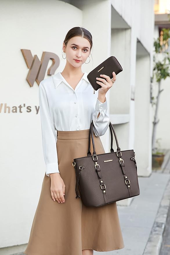 Montana West 3PCS Purses for Women Tote Bag and Wallet Set Shoulder Satchel Handbags