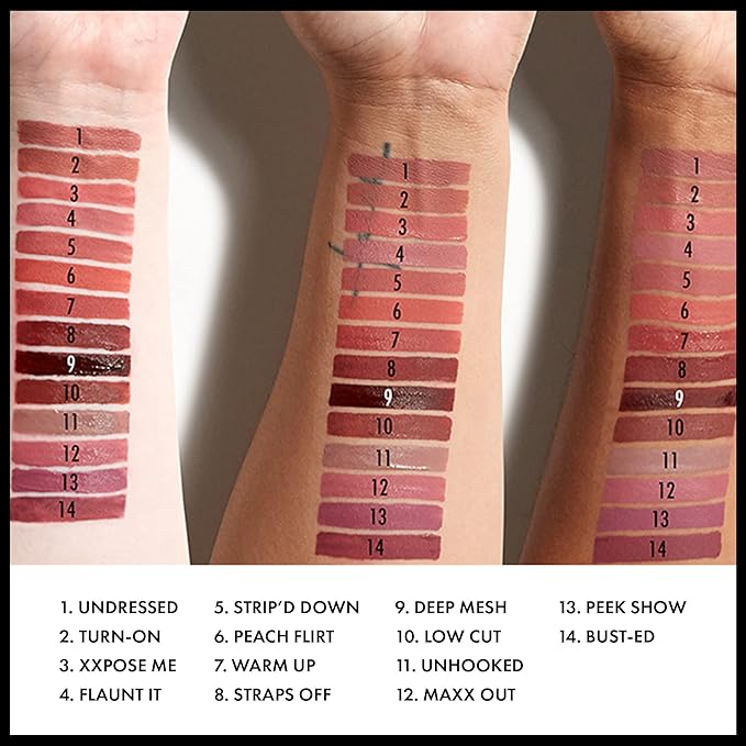 NYX PROFESSIONAL MAKEUP Lip Lingerie XXL Matte Liquid Lipstick - Peek Show (Dusty Peony)