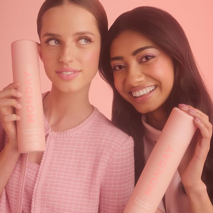 MONDAY HAIRCARE SLEEK HOLD Hairspray for long-lasting finish 10 oz (2 Pack)