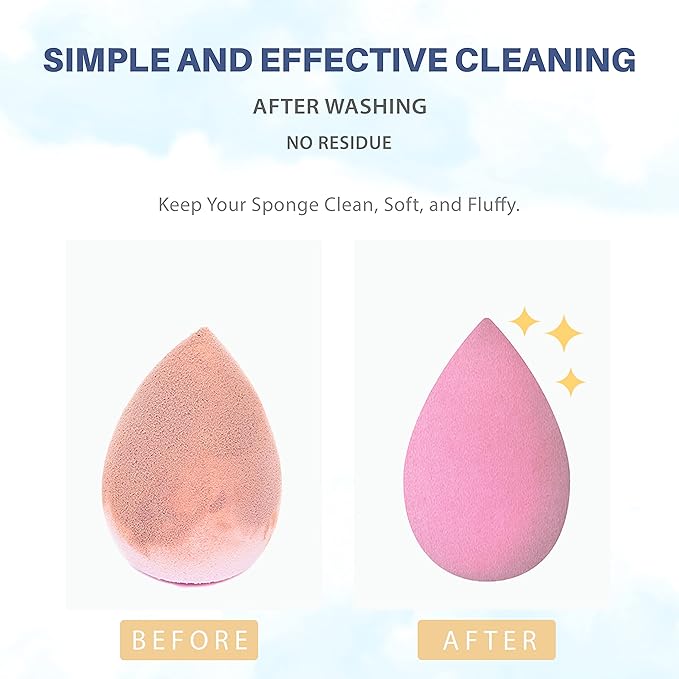 17.6 FL OZ Makeup Brush Cleaner for Brushes, Sponge and Puff,Deep Cleaning Washing Cleanser Shampoo