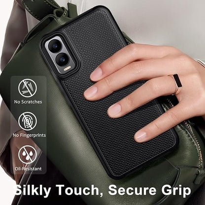 Designed for Cricket Debut S3 Phone Case (U572AC), AT&T Vista 2 (2024 U572AA) Case, [9FT Military Grade Drop Tested] Full-Body Protective Dual Layer Hybrid Shockproof Phone Case (Black)