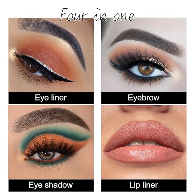 13 Colors Eyeliner Pencil Colorful Eye Shadow Pencil Eyebrow Pen Glitter Matte for Women Eye&Lip Liner Professional Eye Makeup