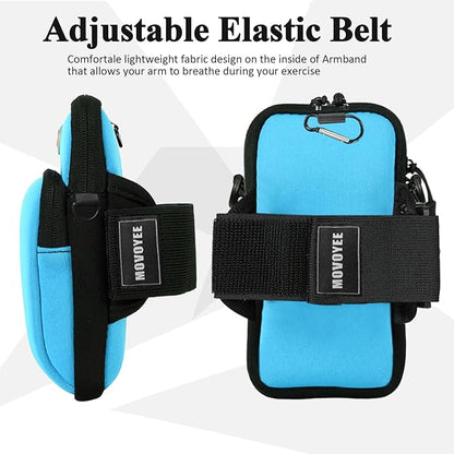 Phone Holder for Running Armband,Cell Phone Purse Crossbody for Women Men Kids,iPhone 16 16e 15 14 13 12 11 Pro Max Xs Xr X Plus SE Mini Galaxy Ultra S24 S25 Note Pouch Exercise Arm Bands Bag