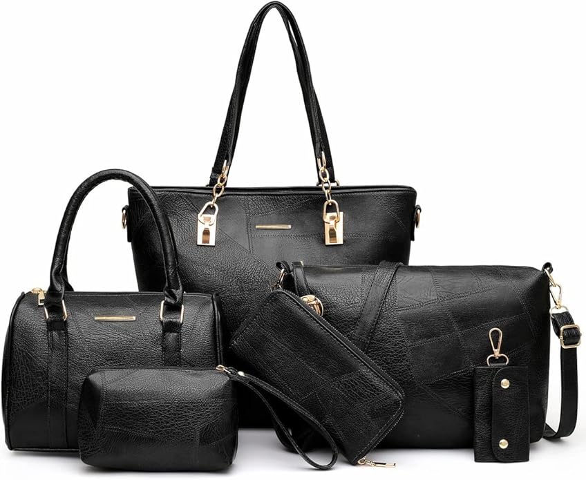 2E-youth Designer Purses and Handbags for Women Satchel Shoulder Bag Tote Top Handle Bag