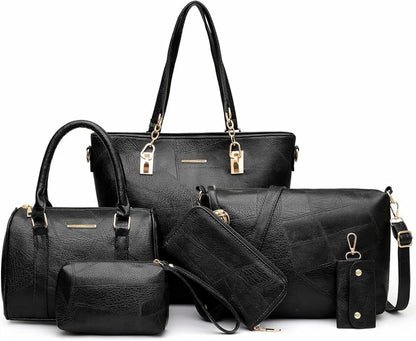 2E-youth Designer Purses and Handbags for Women Satchel Shoulder Bag Tote Top Handle Bag