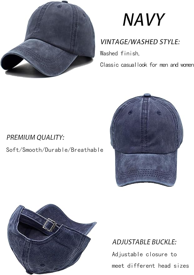 Mommy Jennie Unisex Vintage Washed Distressed Baseball-Cap Twill Adjustable Dad-Hat
