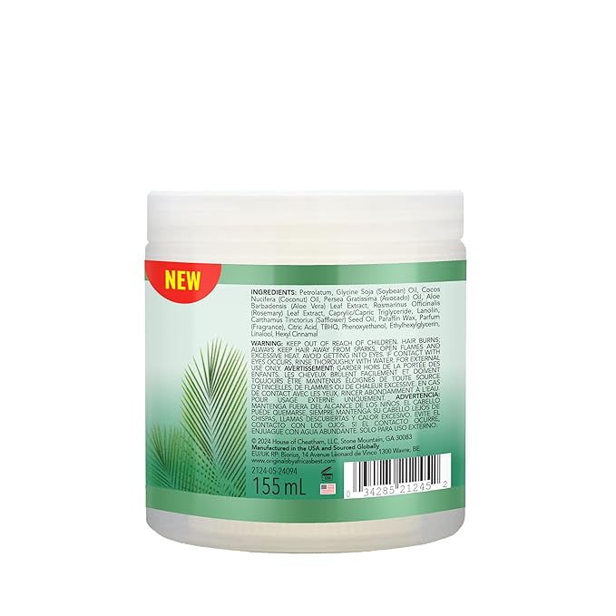 Originals by Africa's Best Aloe & Avocado Conditioning Hair Food - for Brittle, Dry Hair, 5.25 oz