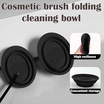 Makeup Brush Set, 48Pcs Makeup Tool Set Premium Synthetic Foundation Concealers Powder Eye Shadows Makeup Brushes Kit for for Beginner Professional, Black