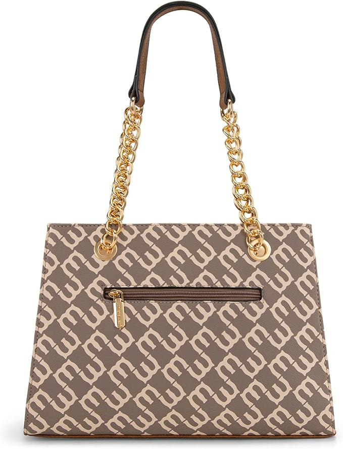 Montana West MEDIUM Tote Bag for Women Quilted Chain Handbags Shoulder Purse