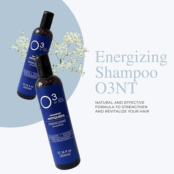 Energizing Shampoo - High-Performance Natural Treatment - Energizing Shampoo for Scalp and Fragile Thinning Hair - Shampoo 10.14 Fl Oz