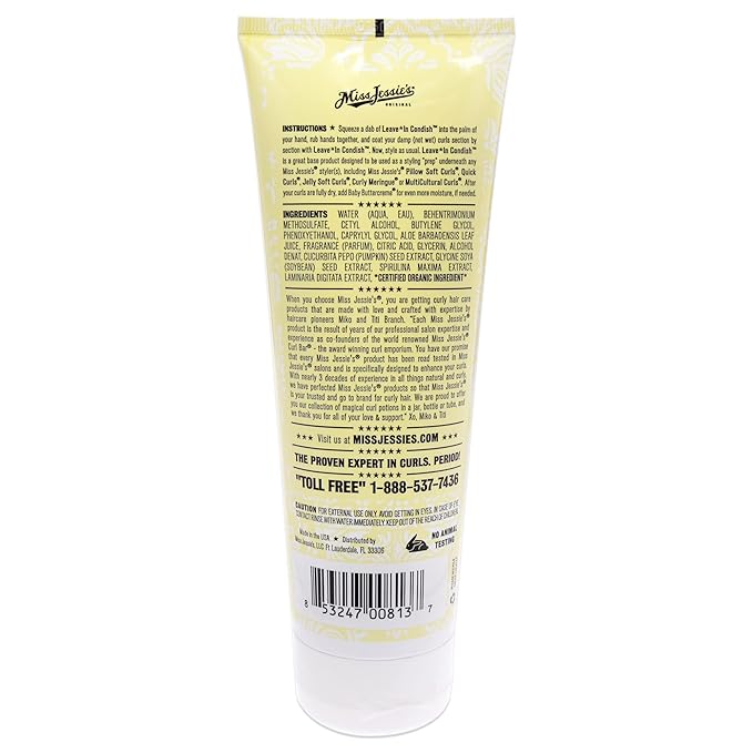 Miss Jessie's Leave in Condish Unisex Conditioner 8.5 oz (Pack of 4)