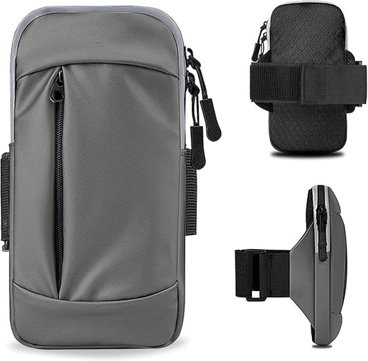 Phone Holder for Running Armband Men Women Kids,Armband Cell Phone Holder for iPhone 11 12 13 14 15 Pro Max Xs Xr X 8 7 Plus SE Mini Galaxy Ultra S24 Note Pouch Exercise Workout Arm Band Bag