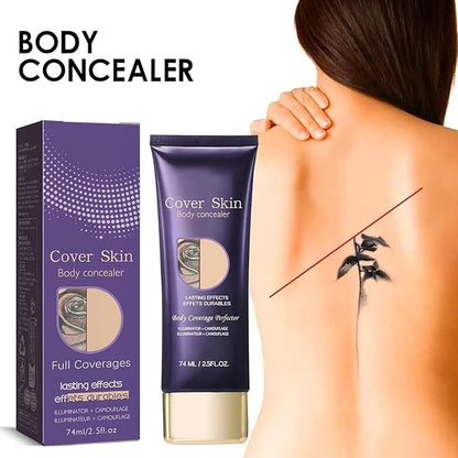 2pcs All Over Complexion Body Coverage,Tattoo Cover Up Makeup Waterproof,Body Makeup Waterproof No Transfer,Long Last Body Foundation