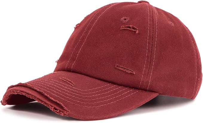 Century Star Baseball Caps for Men Womens Baseball Hat Distressed Cotton Dad Hat Summer Adjustable Golf Runing Hat
