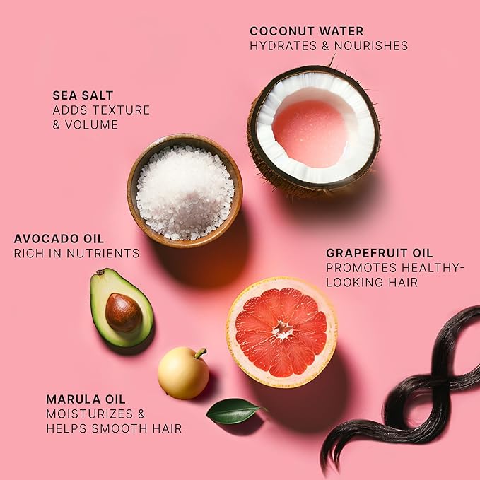 Sea Salt Spray for Hair - Texture Hair Spray for Men & Women, Seasalt Water for Beach Waves