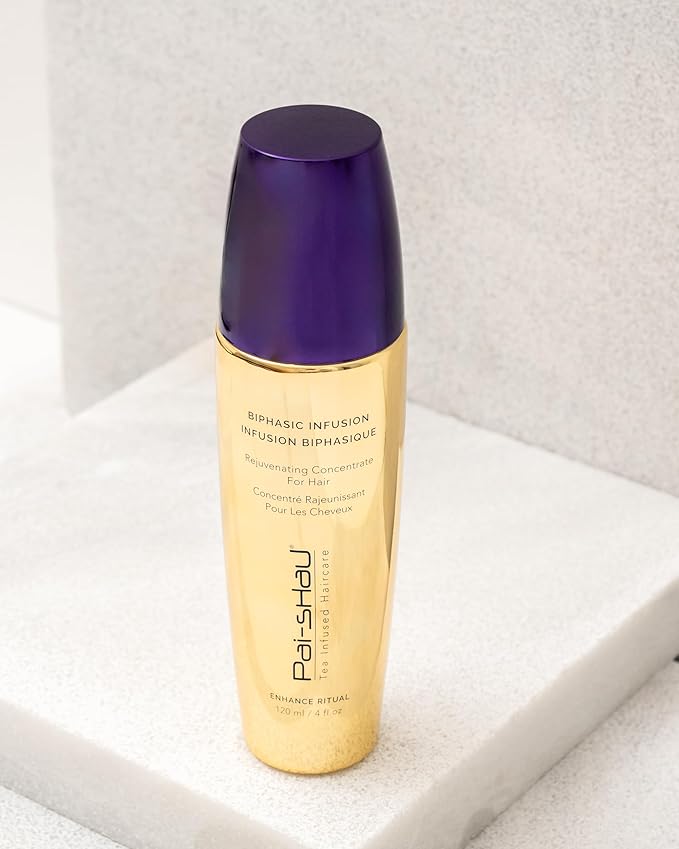 Pai-Shau Biphasic Infusion - Oil-Free Hair Rejuvenating Serum - Provides Shine, Thermal, And Environmental Protection - 4 FL Oz
