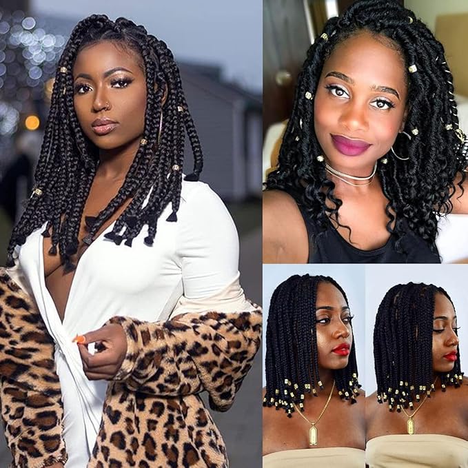 100 PCS Gold Hair Accessories Loc Hair Jewelry for Braids, Dreadlock Accessories for Women and Girls Adjustable braid Cuffs Braiding Hair Rings Decoration