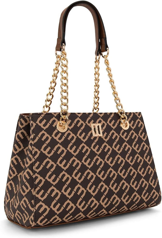 Montana West MEDIUM Tote Bag for Women Quilted Chain Handbags Shoulder Purse