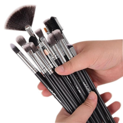 JAF Makeup Brush Set Professional 24 Pcs Synthetic Make Up Brushes with Case Bag