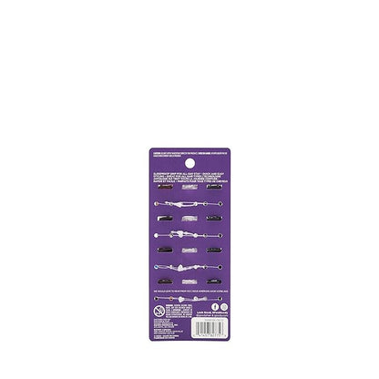 Goody Small Basic Half-Claw Clips, 3 Prong Hair Clips, Assorted Neutral Colors, All Hair Types, 12 Count (Pack of 1)