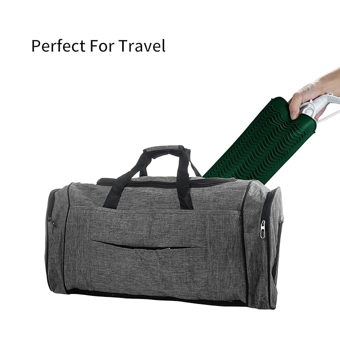 Heat Resistant Travel Mat Pouch for Hair Straighteners,Crimping Irons,Curling Wands,Flat Irons and Styling Tools